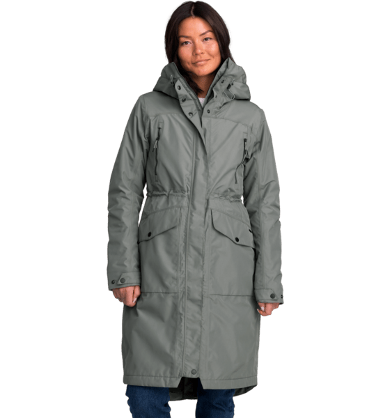 Everest long down parka top